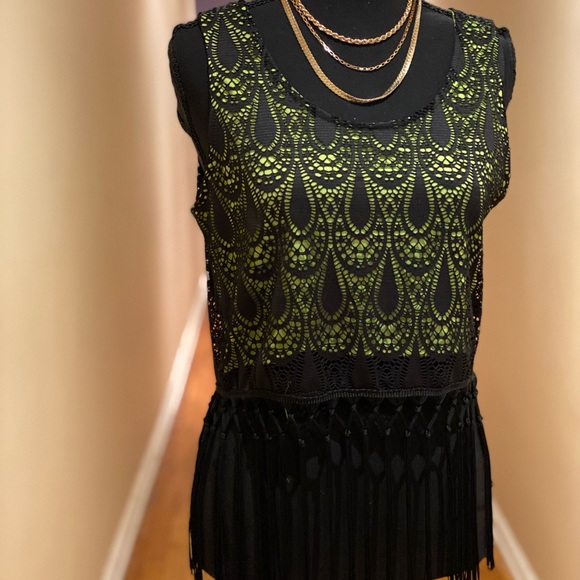 Fringe top M/L - Picture 3 of 5